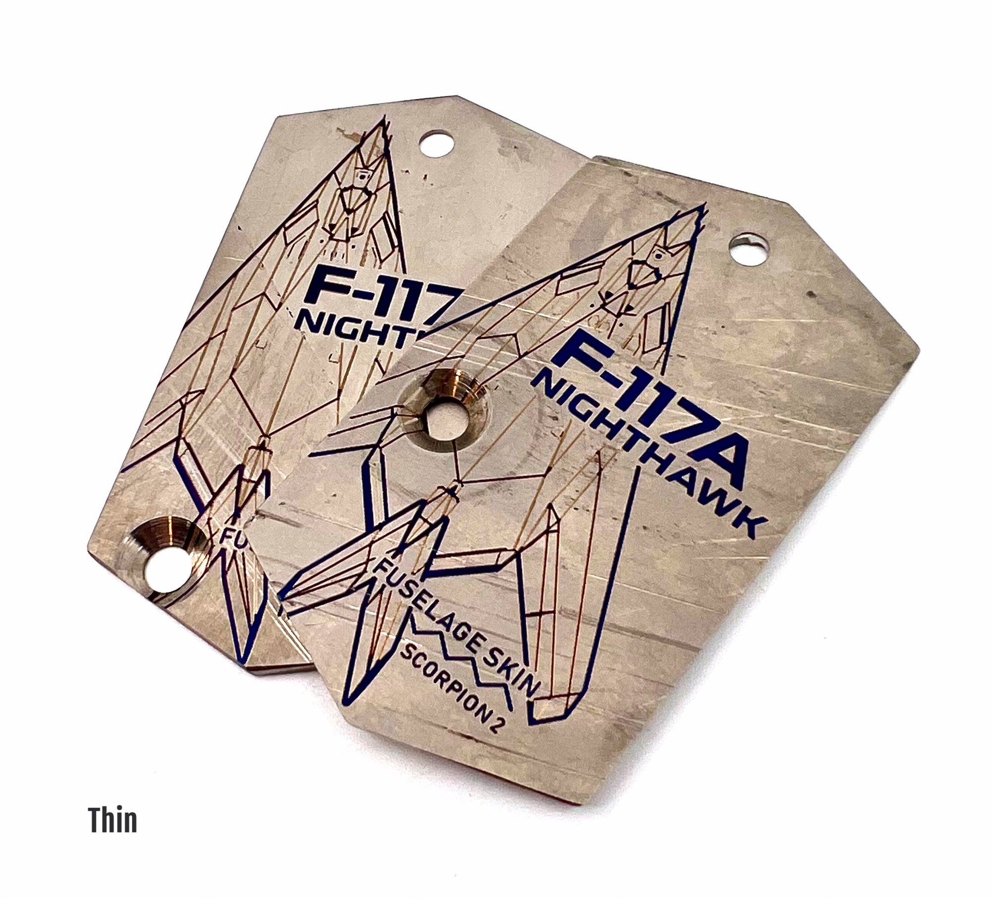 F-117A Nighthawk Titanium Fuselage Skin Tag image 3