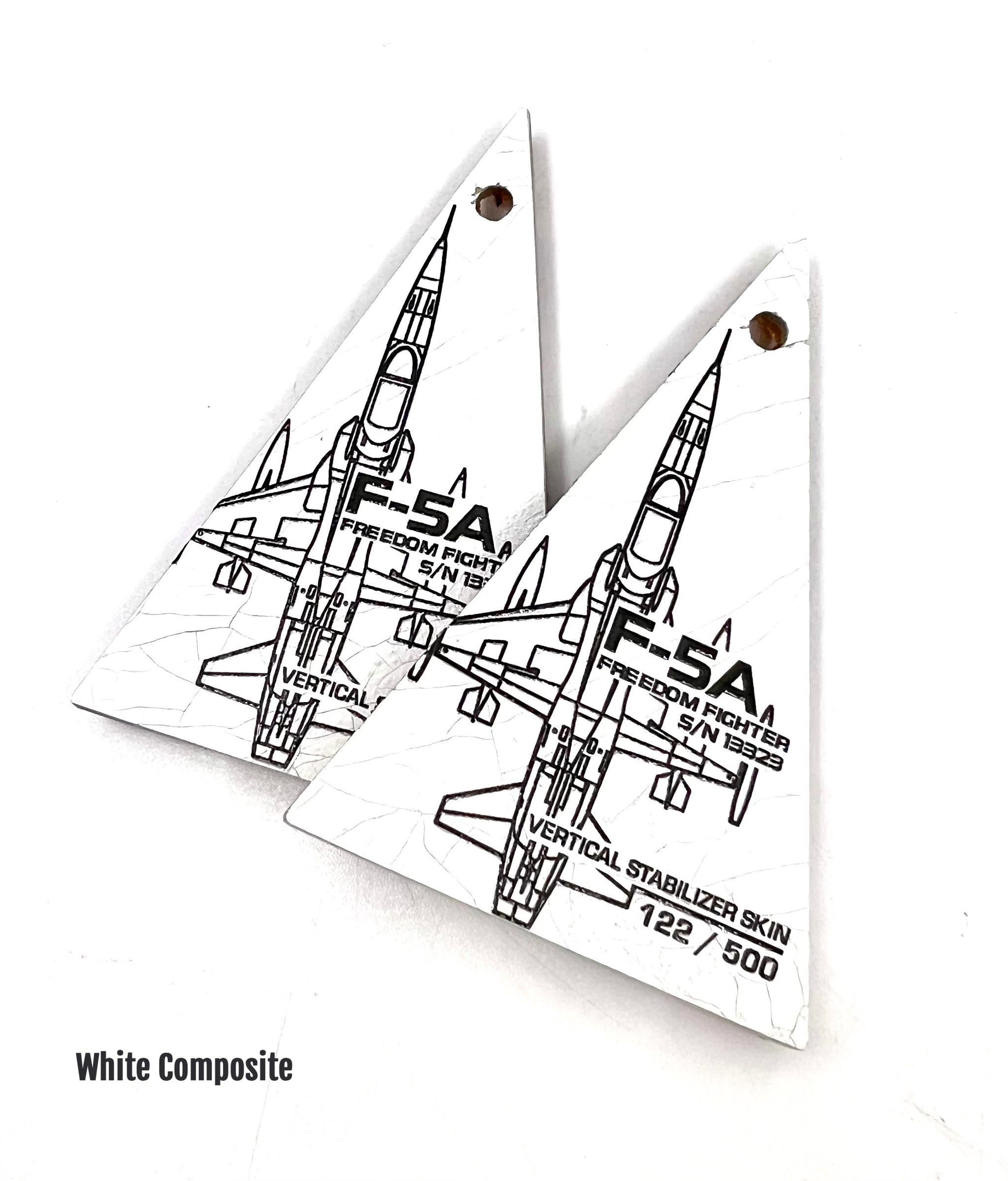 F-5A Freedom Fighter PAF S/N 13323 Vertical Stabilizer Tag image 3