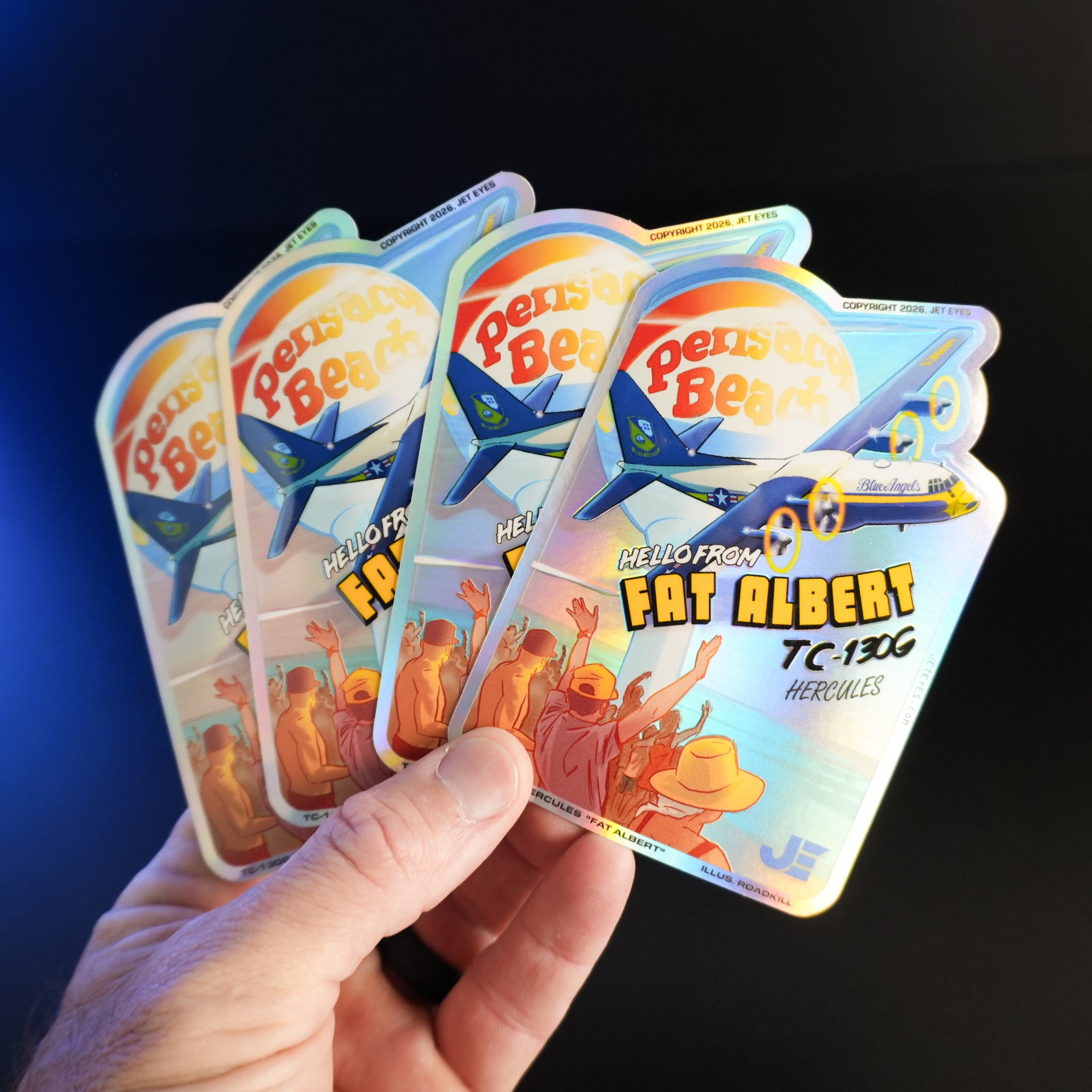 Fat Albert: Propeller Cores, Prints, and Stickers